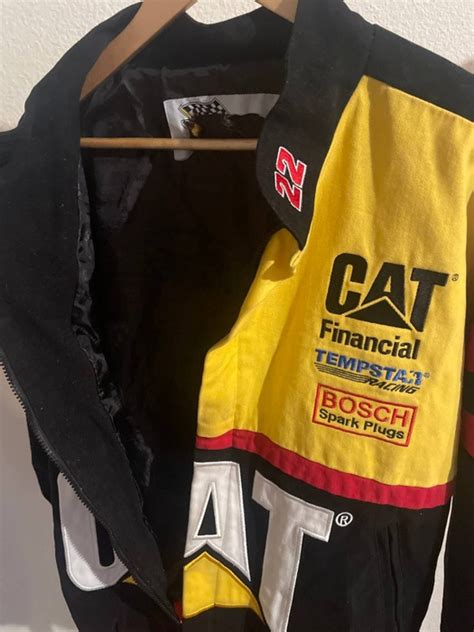 Vintage Vintage CAT Ward Burton Nascar Racing Jacket | Grailed