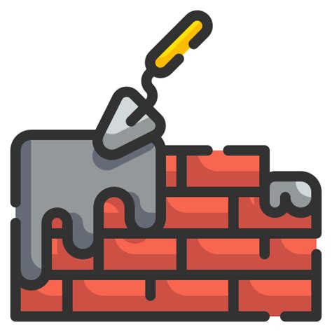 Brick Icon Wall Icon Stone Icon Construction Icon Building Icon Brickwall Icon Firewall