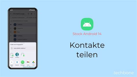 Kontakte Teilen Android 14 YouTube