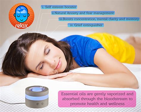 Aromatherapy Essential Oil Diffuser Ultrasonic Cool Mist Aroma