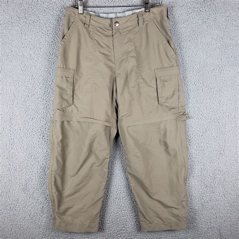 Rei Convertible Nylon Cargo Hiking Pants Camp Shorts  Gem