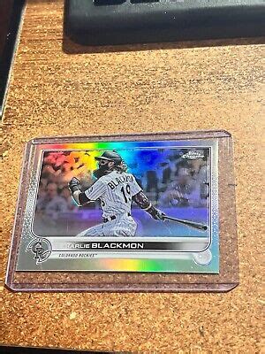 2022 Topps Chrome Baseball Silver Refractor 37 Charlie Blackmon EBay