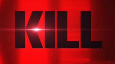 KILL BANDE ANNONCE En VF YouTube