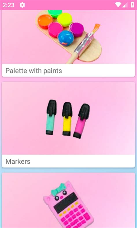 DIY mini school supplies para Android - Download