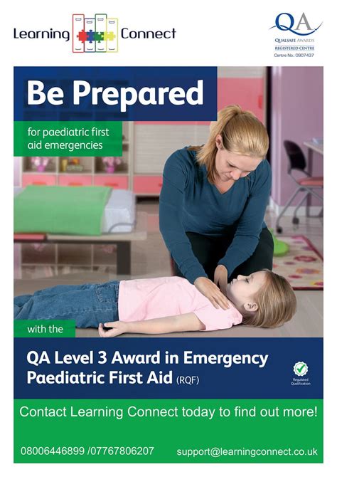 Qa Level 3 Award In Emergency Paediatric First Aid Rqf Flickr