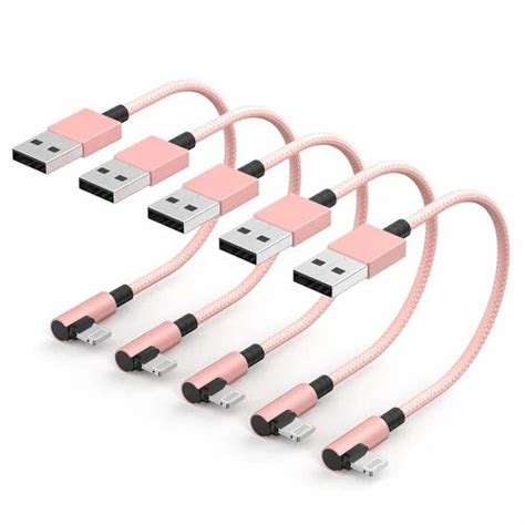 Apple Mfi Certified Short Iphone Charging Cable Inch Pack