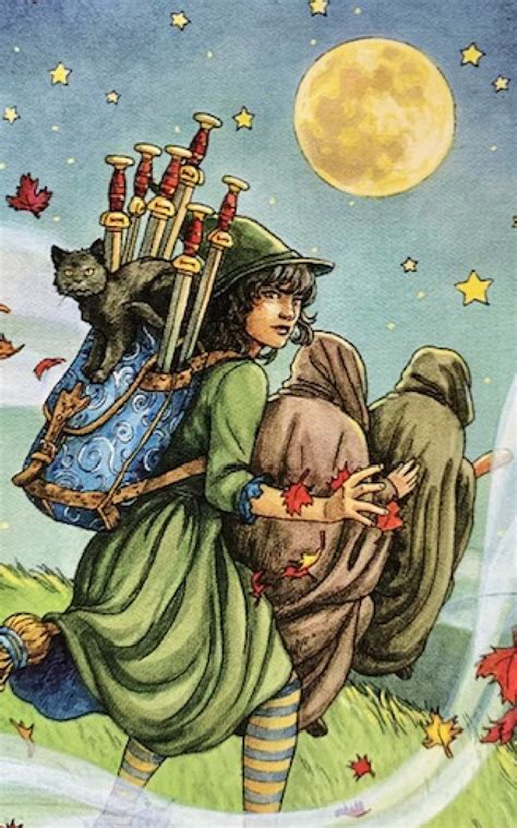 Veckans Tarot Sex svärd Healing intuitivt måleri och personlig utveckling