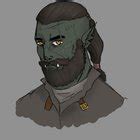 Rf Half Orc Bard Characterdrawing