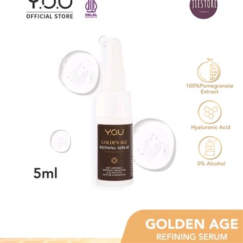 Jual You Golden Age Refining Serum Ml Shopee Indonesia