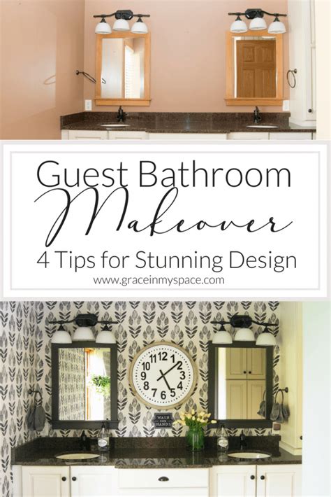 Guest Bathroom Makeover Ideas Grace In My Space