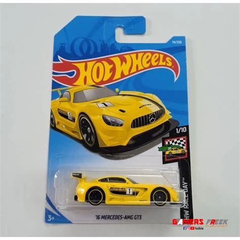 Promo Murah Hot Wheels Hw Mercedes Amg Gt Hotwheels Yellow Shopee Malaysia