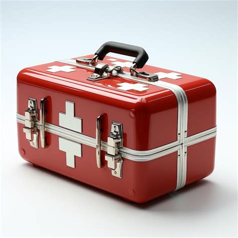 Premium Photo First Aid Kit On White Background