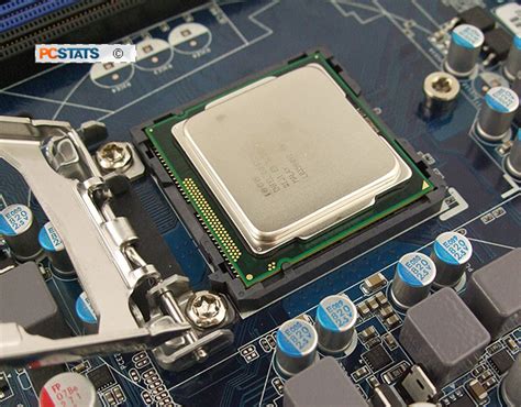 Intel Lga Pcstats Review Inserting The Socket Lga Cpu The