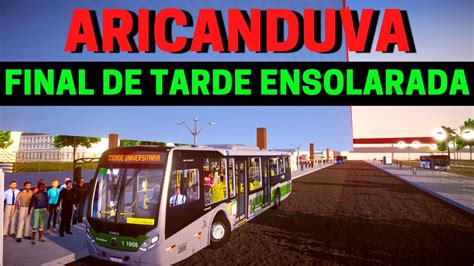 Proton Bus Simulator Gameplay Mapa Aricanduva Cidade Universit Ria