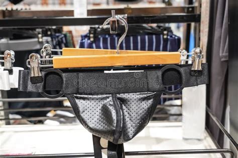 Men S Intimate Black Bikini Jock Pants Panties Revealing Erotic Striptease Show Underwear On A