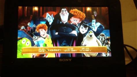 Hotel Transylvania 2 Dvd Menu Walkthrough Youtube