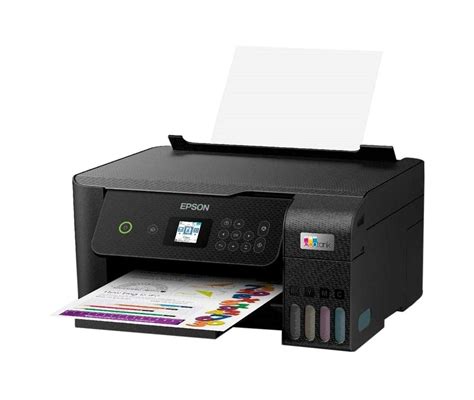 Impresora a color multifunción Epson EcoTank L3260 con wifi negra 110V