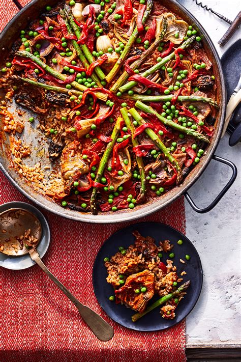 Grilled Vegetable Paella Recipe - Sunset Magazine