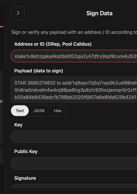 Trouble Signing Unique Claim Message for Midnight Glacier Airdrop ...
