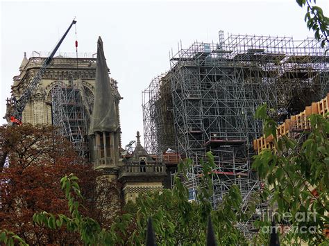 Notre Dame Cathedral Reconstruction #2 Photograph by Steven Spak - Pixels