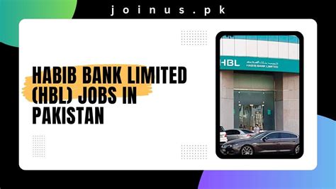 Habib Bank Limited HBL Jobs In Pakistan Apply Now