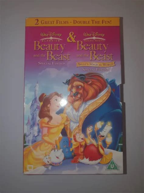 Beauty And The Beast Special Cassette Edition Vhs Video