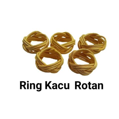 Jual Ring Hasduk Rotan Ring Kacu Rotan Atribut Pramuka Shopee Indonesia