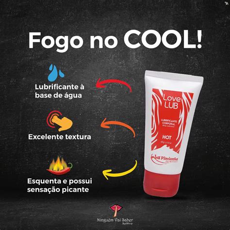 LUBRIFICANTE FUNCIONAL LOVE LUB HOT 60G LA PIMIENTA Ninguém Vai Saber Sex Shop