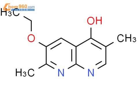 151099 29 5 1 8 Naphthyridin 4 ol 6 ethoxy 3 7 dimethyl CAS号 151099 29