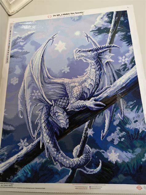 Snow Dragon – Diamond Art Club