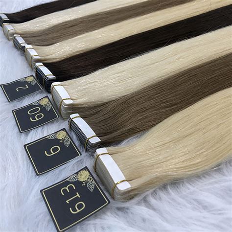 Wholesale Tape Blonde 24 Inch Human Natural Hair Extens Extensiones