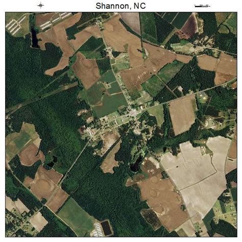 Aerial Photography Map Of Shannon Nc North Carolina