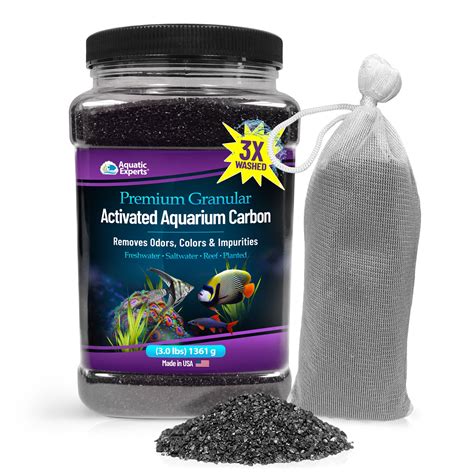 Activated Carbon in your Aquarium – Aquatic Experts