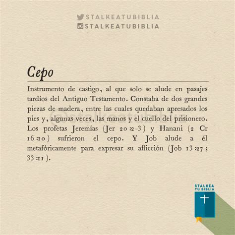 O Que É Cepo Na Bíblia - Cepo en la Biblia: Un Análisis Profundo de su Significado y Referencias ...