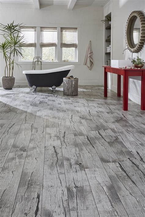 Waterproof Bathroom Flooring Home Depot