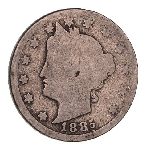 1885 Liberty V Nickel - Circulated | Property Room