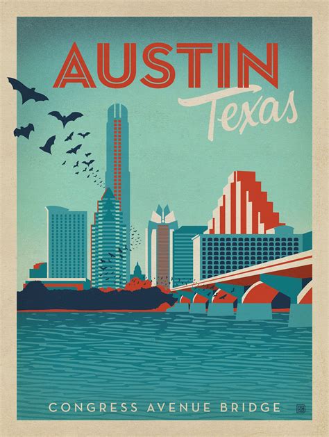 Austin texas art prints | 99wallart