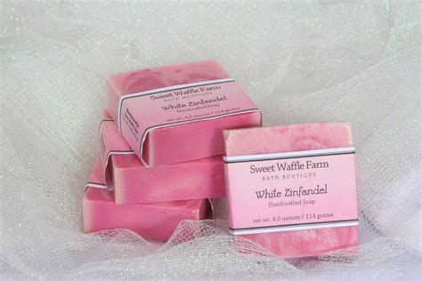 White Zinfandel Luxury Soap Sweet Waffle Farm