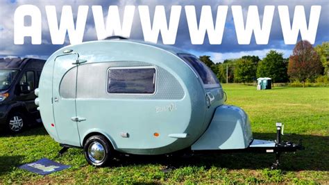 This Retro Style Fiberglass Camper Will Soon Be One Of The Cutest Ways