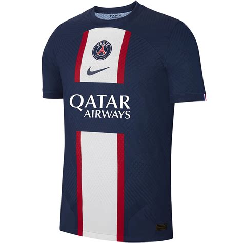 Maillot PSG Domicile Authentique 2022 23 Sur Foot Fr