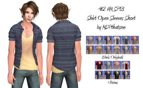 MDPthatsme, THIS IS FOR SIMS 2. 4t2 SP13 Shirt Open Sleeves...