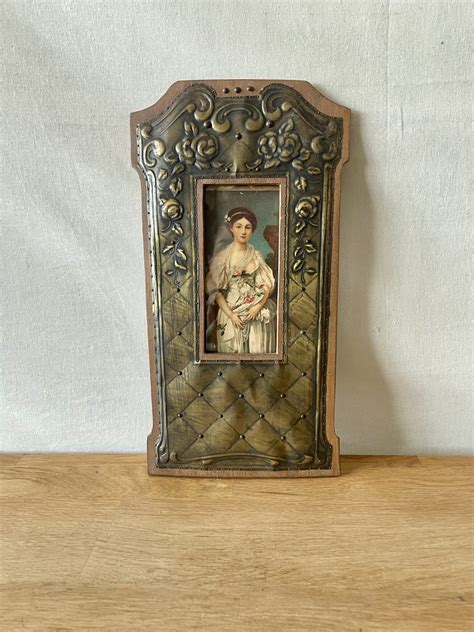 Antique French Frame & Postcard | Vintage Keepers