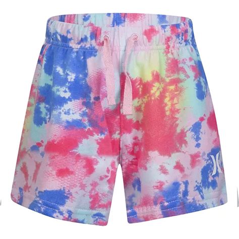 Girls 7 16 Hurley Tie Dye Shorts