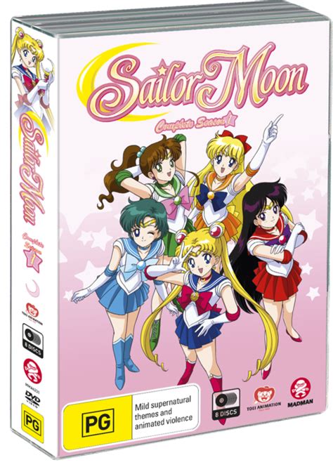 Sailor Moon Complete Season 1 DVD Madman Entertainment