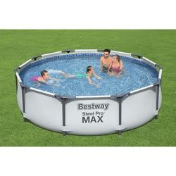 Piscina Tubolare Tonda Staccabile Bestway Steel Pro Max 305x76 Cm Brycus