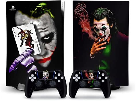 Buy Mmoptop Ps5 Skin Digital Edition Joker Console And Controller Vinyl