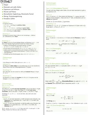 Klausur Ana Meth WS Institut für Mathematik und Angewandte Informatik