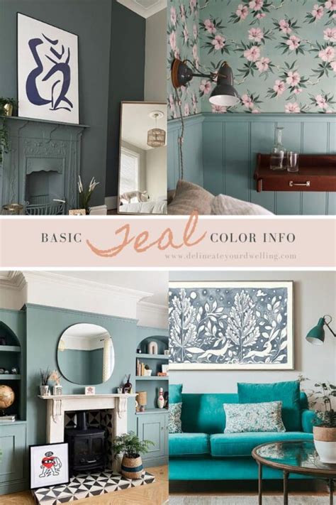 Basic Teal Color Information Delineate Your Dwelling