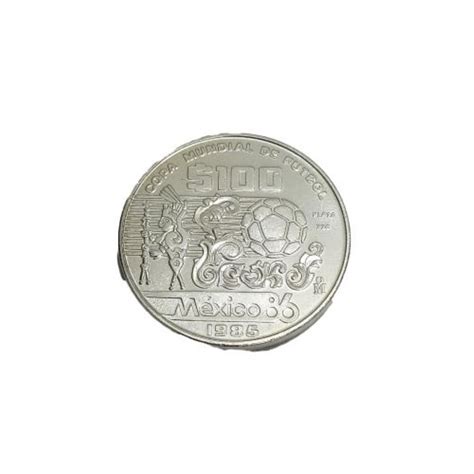 Monedas Pesos Copa Mundial De Futbol Plata K Grs