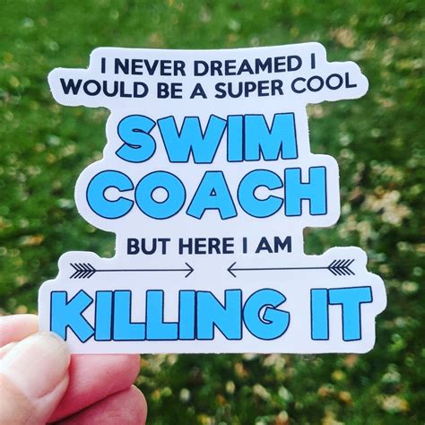 Vinyl Swim Sticker, Water Bottle Sticker, Swim Gift, Swim Team Gift ...